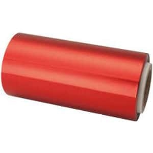 Papel Mechas Rojo Rollo Aluminio 13cm × 100 Metros