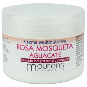 Crema Multinutritiva Rosa Mosqueta Aguacate Maurens 300ml