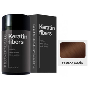 Keratin Fibers Castaño Medio The Cosmetic Republic 12.5 gramos