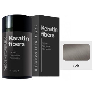 Keratin Fibers Gris The Cosmetic Republic 12.5gr