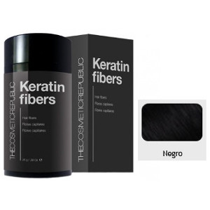 Keratin Fibers Negro The Cosmetic Republic 12.5 gramos
